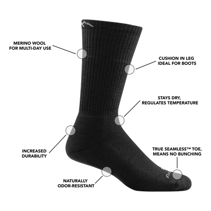 Taktische Mittelschwere Stiefelsocken (3er-Pack)